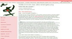Desktop Screenshot of alex-energies.org